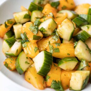 Cucumber & Pineapple Salade