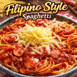 Filipino Style Spaghetti