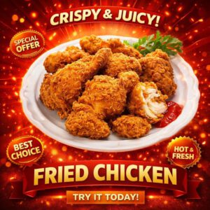 Fried Chicken 6x