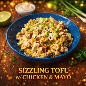 Sizzling Tofu with Chicken